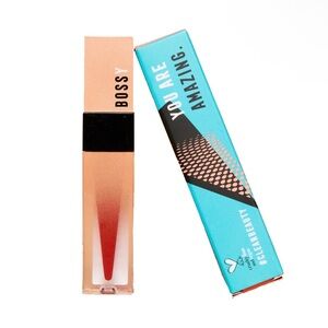 Bossy Cosmetics Power Woman Essentials Liquid‎ Lipstick – Faith – NWT